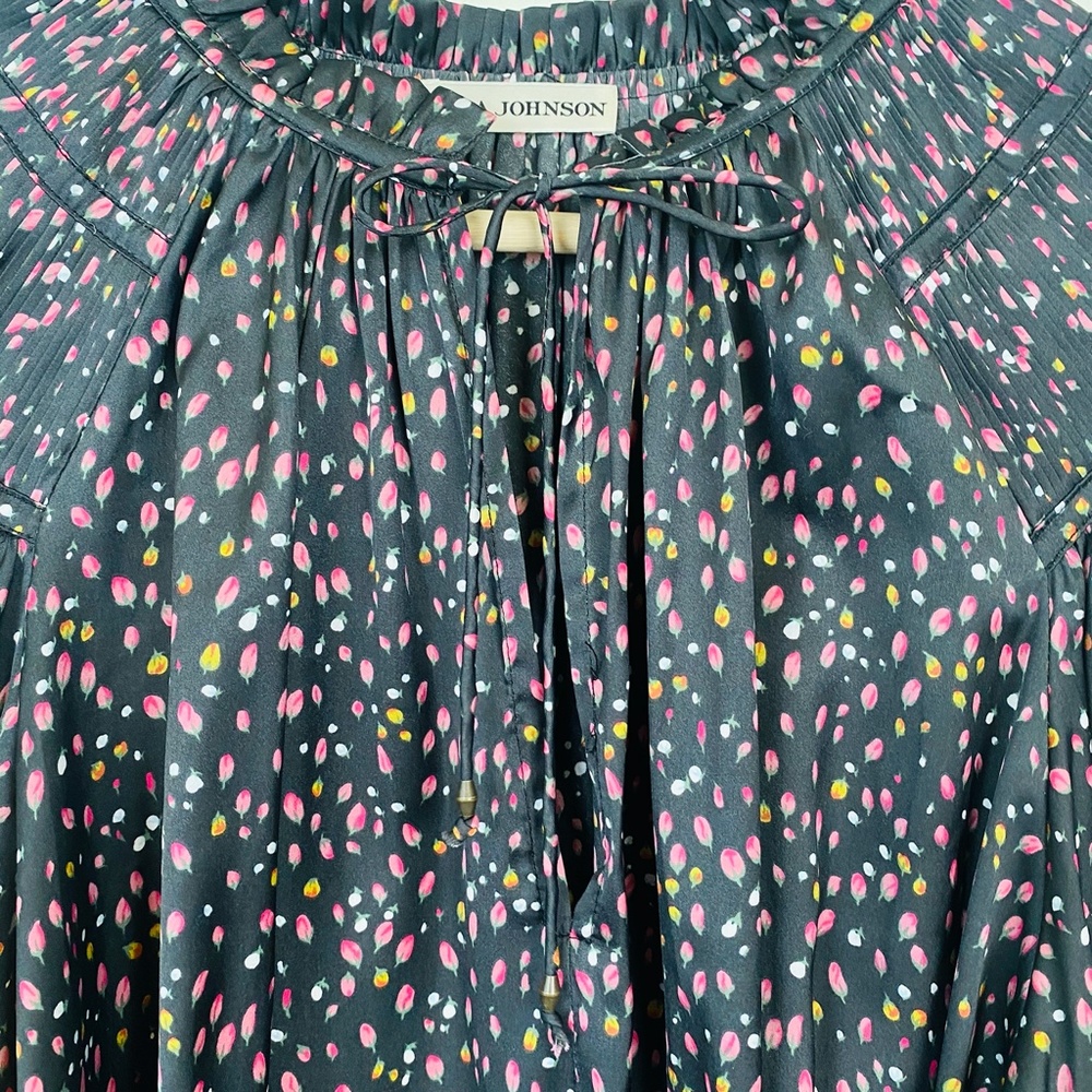 Ulla Johnson Long Sleeve Floral Tulip Blouse - Picture 4 of 8